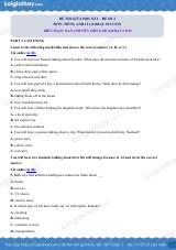 Đề thi giữa kì 2 Tiếng Anh 12 Global Success - Đề số 4